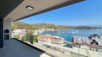 Panoramic marina view apartment in Karagozler Fethiye